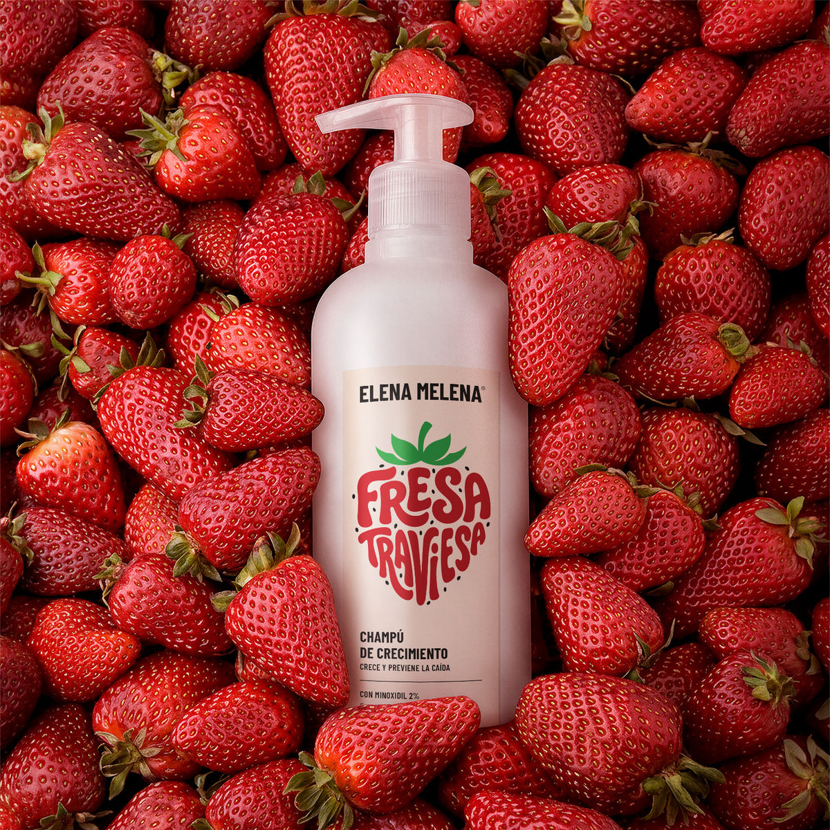 Champú de Crecimiento Fresa Traviesa