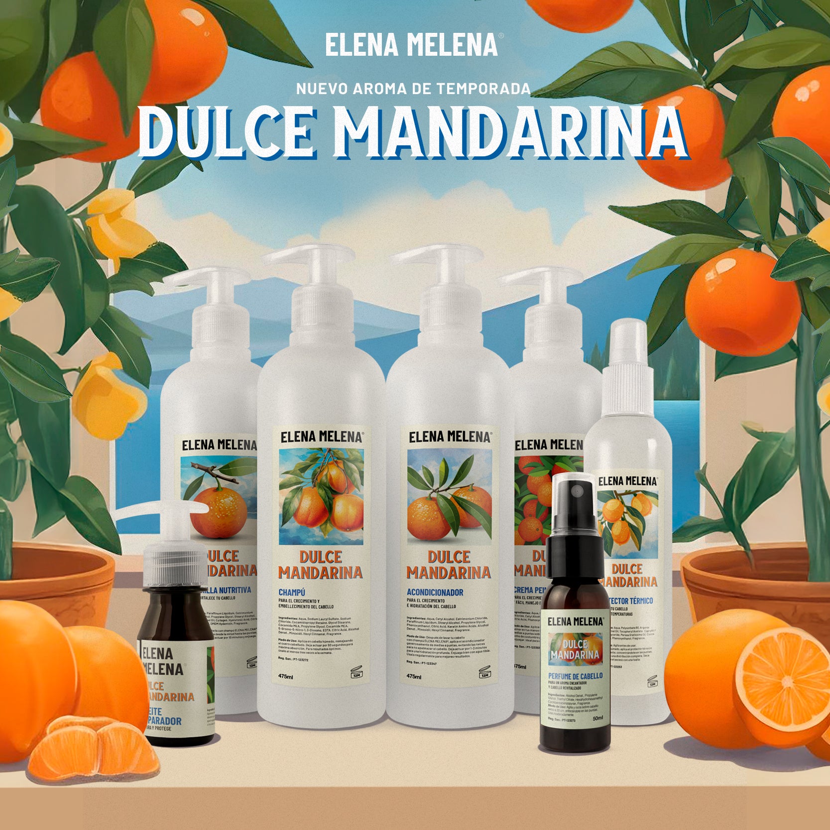 Combo Crecimiento y Cuidado Dulce Mandarina