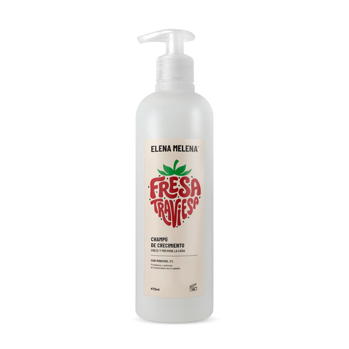 Champú de Crecimiento Fresa Traviesa